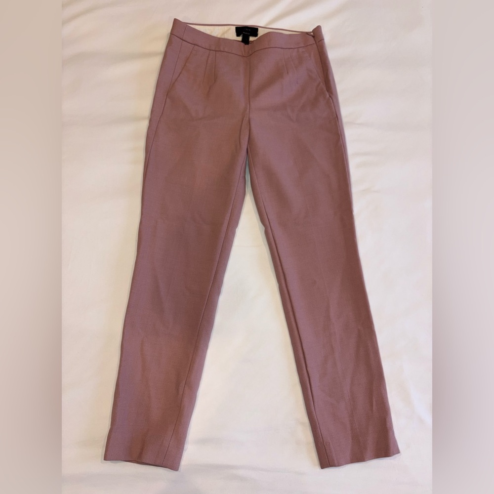 J. Crew ‘Martie’ women’s tailored pant in bi-stretch cotton